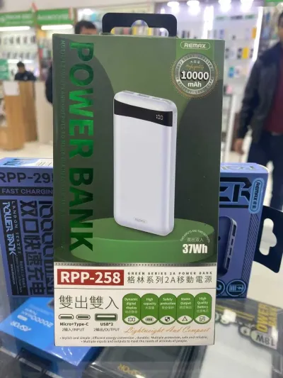 Внешний аккумулятор Power Bank Remax RPP 258 — миниатюра 1