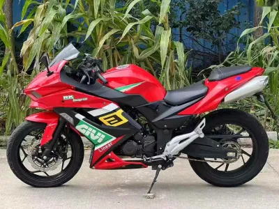 Мотоцикл Kawasaki на заказ — миниатюра 1