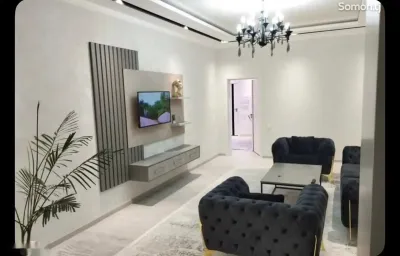 2-комн. квартира, 9 этаж, 80м², Сомони — миниатюра 7
