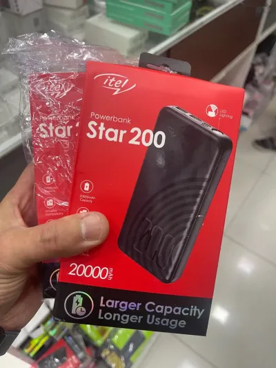 Внешний аккумулятор Power Bank, 20000мAч — миниатюра 1