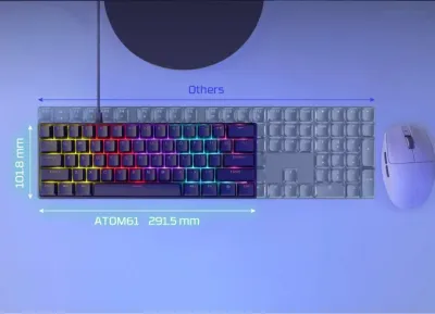 Механическая игровая клавиатура FANTECH MK211 ATOM61 — миниатюра 6