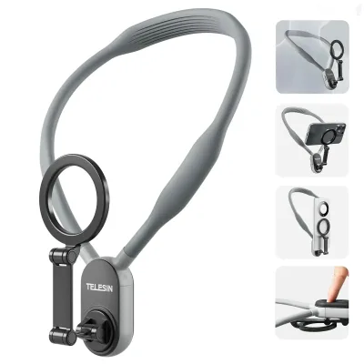 Магнитное крепление на шею Telesin neck holder — миниатюра 2
