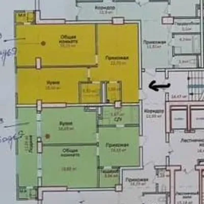 2-комн. квартира, 4 этаж, 75 м², Шохмансур Бофанда Ожоговый