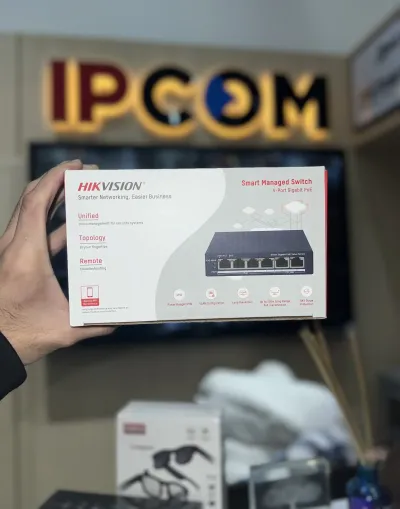 Switch POE Gigabit Hikvision DS-3E1506P-EI/MO-STD