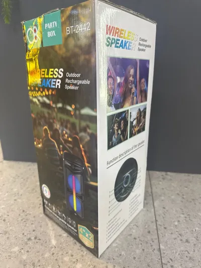 Беспроводная колонка с микрофоном wireless speaker Bt-2442 — миниатюра 2