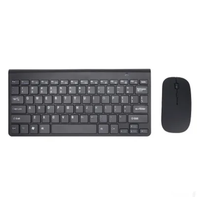 Беспроводная клавиатура и мышь Slim Multimedia Keyboard — миниатюра 1