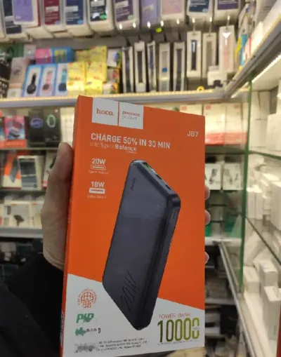 Внешний аккумулятор с быстрой зарядкой hoco J87 Power Bank 10000mAh
