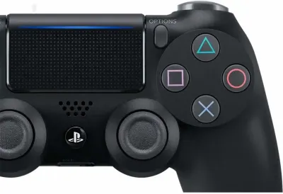 Джойстик DualShock 4 black — миниатюра 3