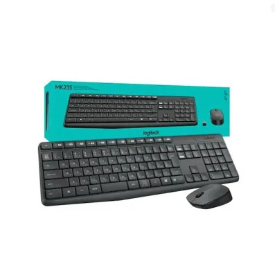 Беспроводная клавиатура + мышь Logitech MK235