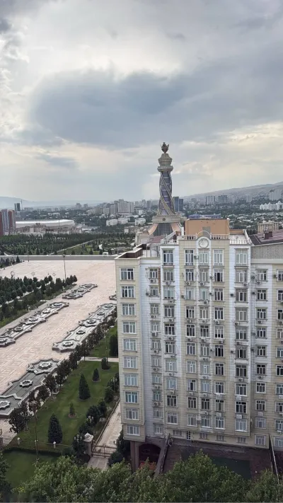 2-комн. квартира, 16 этаж, 60м², Исмоили Сомони, Бурак — миниатюра 1