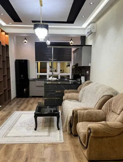 2-комн. квартира, 16 этаж, 50м², Шохмансур — миниатюра 3