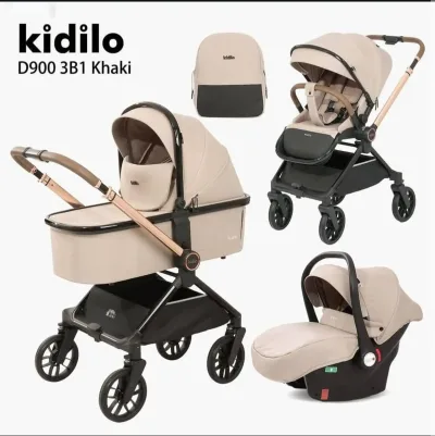 Коляска 3в1 kidilo — миниатюра 1