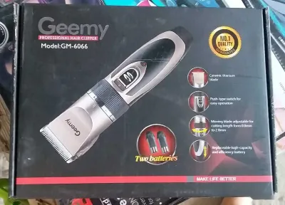 Триммер для стрижки волос GM-6066 — миниатюра 1