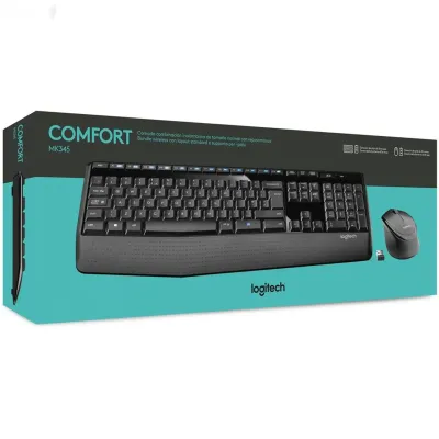 Logitech MK345 беспроводная клавиатура мышь