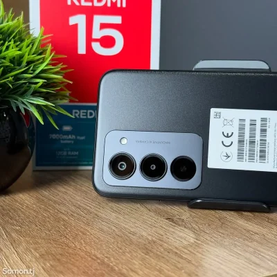 Xiaomi Redmi 15 12/128Gb Black 7000Мач