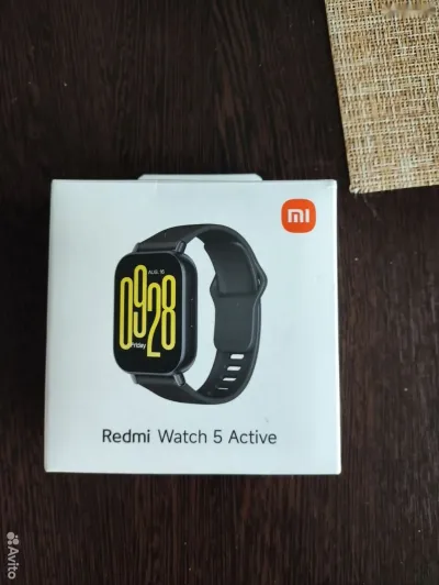 Умные часы Redmi Watch t Active черный — миниатюра 1