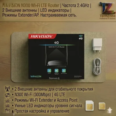 Роутер WiFi Router Hikvision WR4G3N