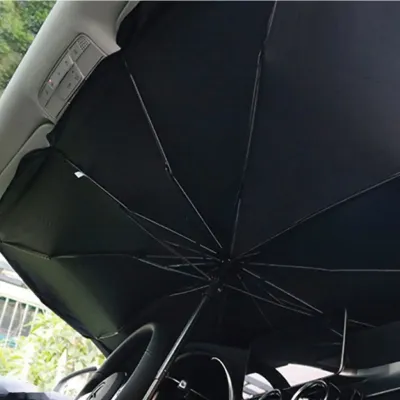 Зонтик для авто Green Lion Car Windshield Sunshade Umbrella — миниатюра 5