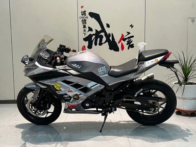 Мотоцикл Kawasaki 400 cc — миниатюра 4