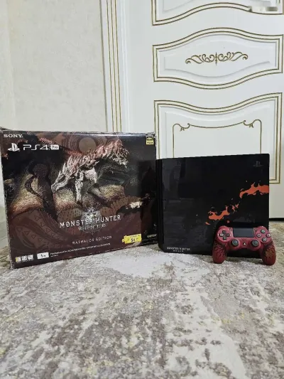 Игровая приставка Sony Playstation 4 pro limited edition 9.00 — миниатюра 1
