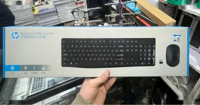 Клавиатура HP Wireless Black Combo