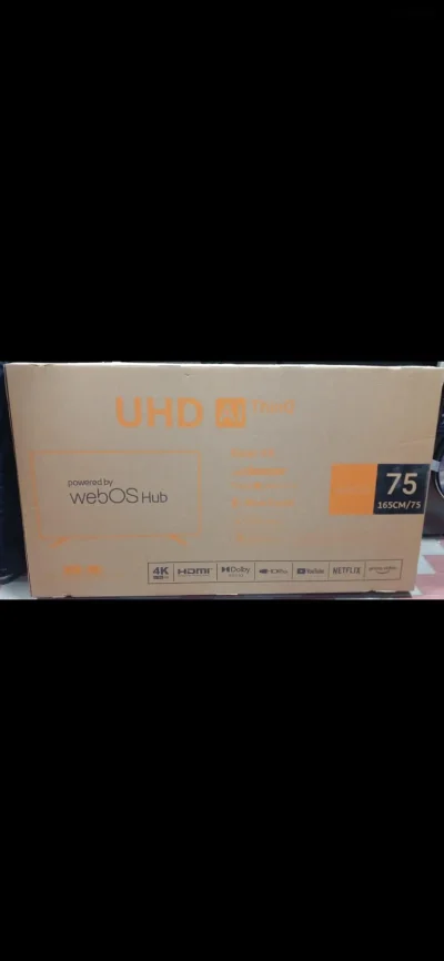 Телевизор Webos 75. 65