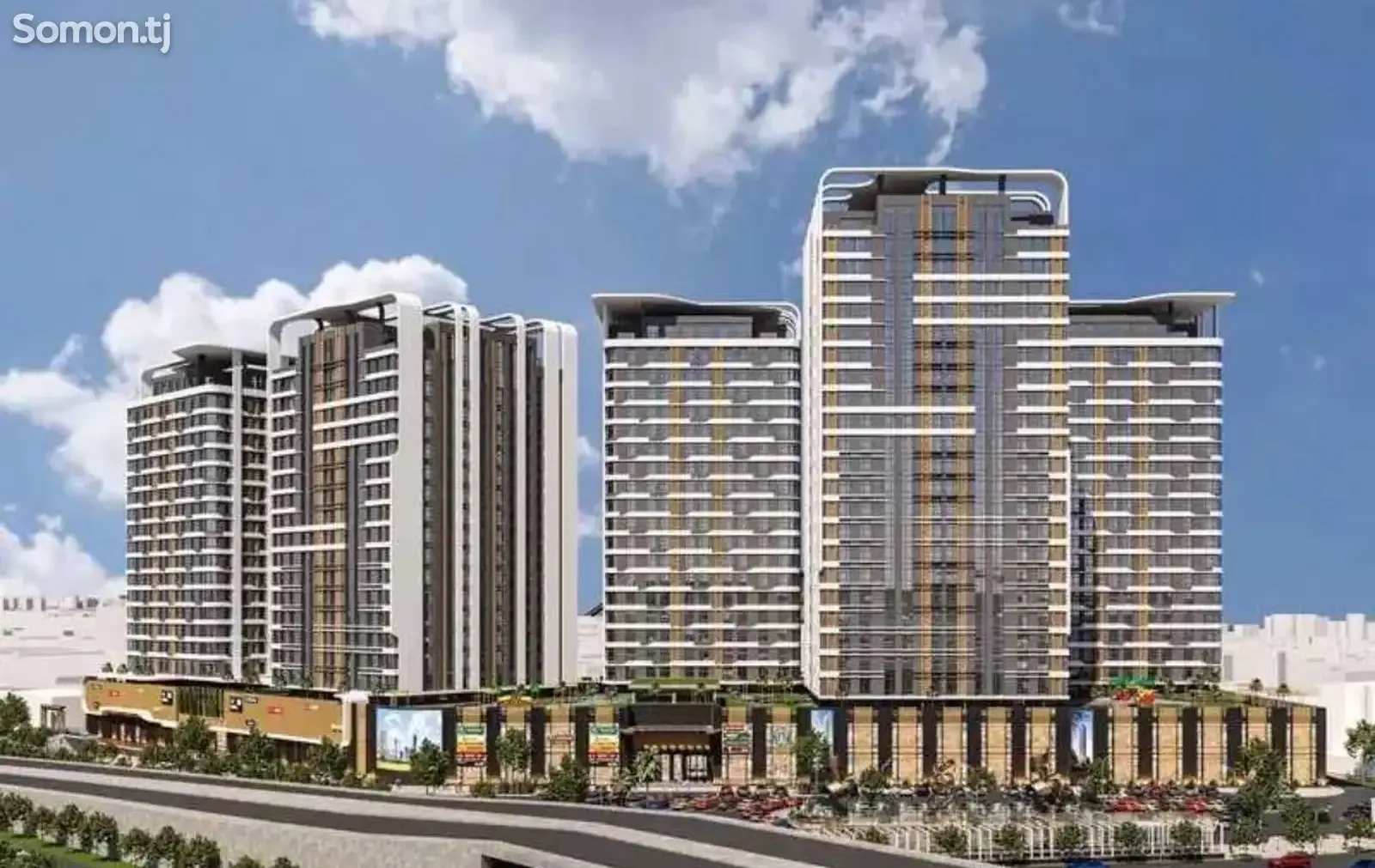 3-комн. квартира, 10 этаж, 122 м², Сино