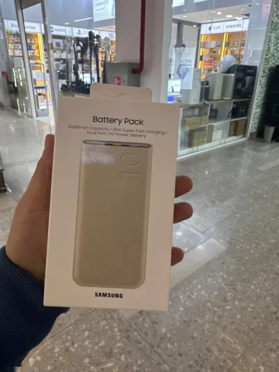 Внешний аккумулятор Powerbank Samsung 10000 mah 25 w — миниатюра 1