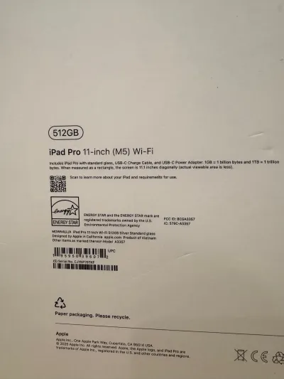 Планшет Apple iPad Pro 11 дюймов M5 512 WiFi — миниатюра 3