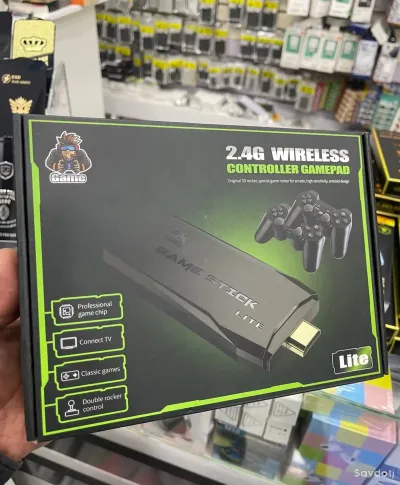 Игровая ретро приставка Game Stick Lite 4K, 20 000 игр