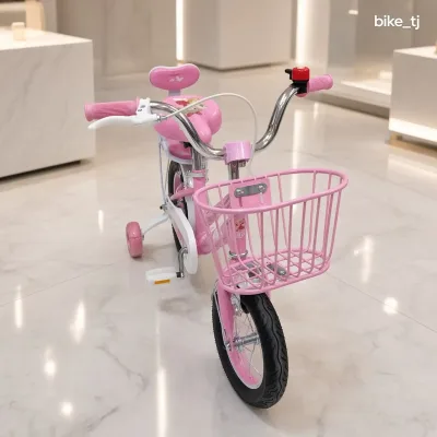 Розовый велосипед Р12 — миниатюра 4