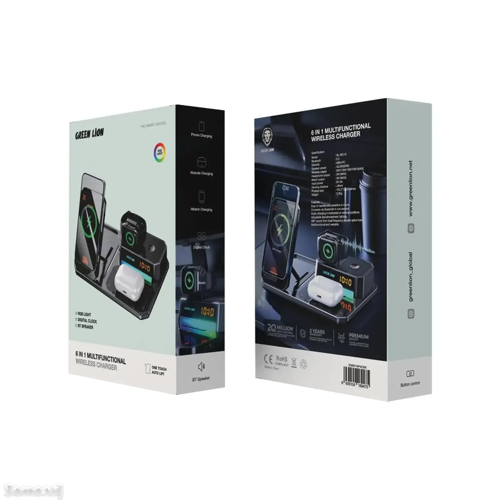 Зарядное устройство Green Lion 6 IN 1 Multifunctional