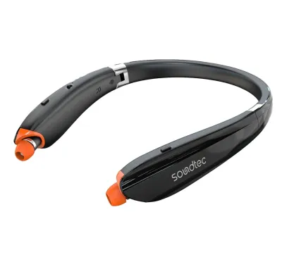 Беспроводные наушники Porodo Soundtec Bluetooth Neck Band with Extendable Earbud