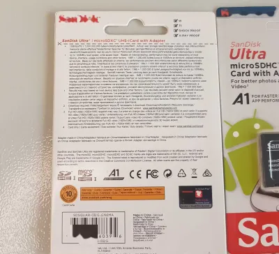 Флешка SanDisk Ultra A1 16Gb