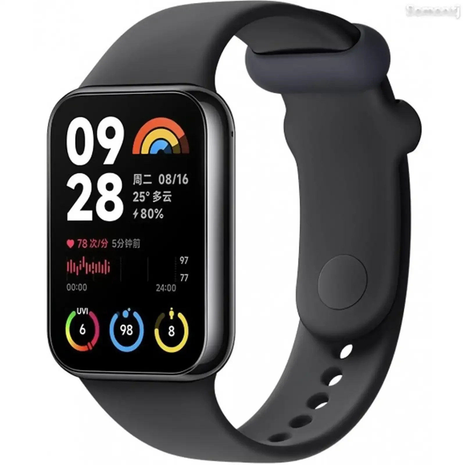 Умный браслет Хіаоті Smart Band 8 Pro черный