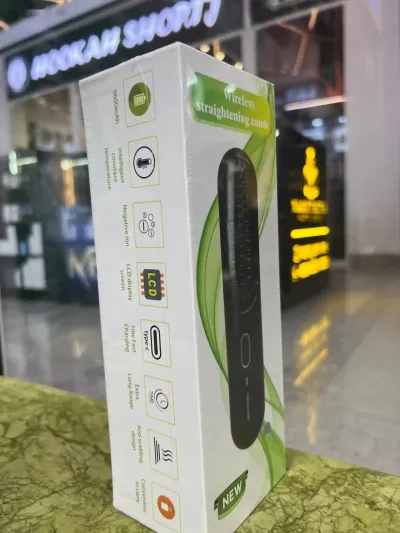 Портативная мини щетка для выпрямления Cordless straightening comb QL001 — миниатюра 2