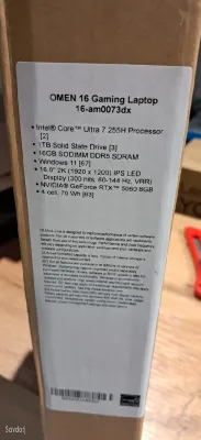 Игровой ноутбук HP Omen 16