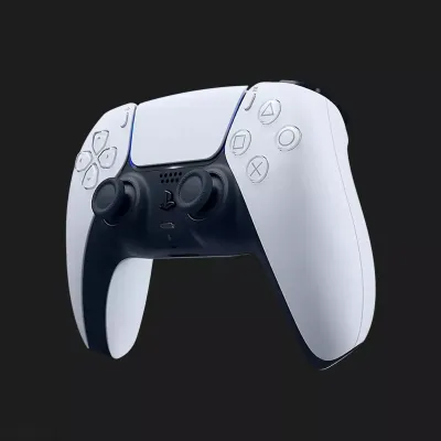 Геймпад PlayStation 5 Dual Sense Wireless Controller White Bluetooth белый — миниатюра 3