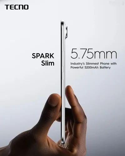 Tecno Spark Slim 16/256Gb black 5160Мач