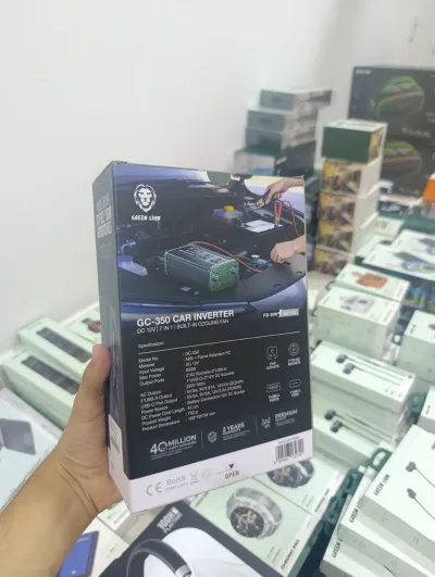 Автомобильный инвертор Green Lion Gc 350 car inverter — миниатюра 2