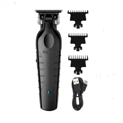 Машинка для стрижки Kemei KM-2299 черный — миниатюра 2