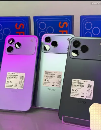 Теcно sраrк 50 4+4/8/128гб 6700Maч Purple — миниатюра 2