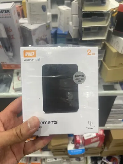 Жесткий диск Western Digital Elements 2TB WDBU6Y0020BBK-WESN 2.5 USB 3.0 Externa