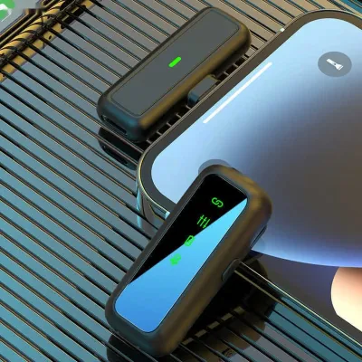 Беспроводной набор микрофонов SX6 с цифровым дисплеем — миниатюра 6