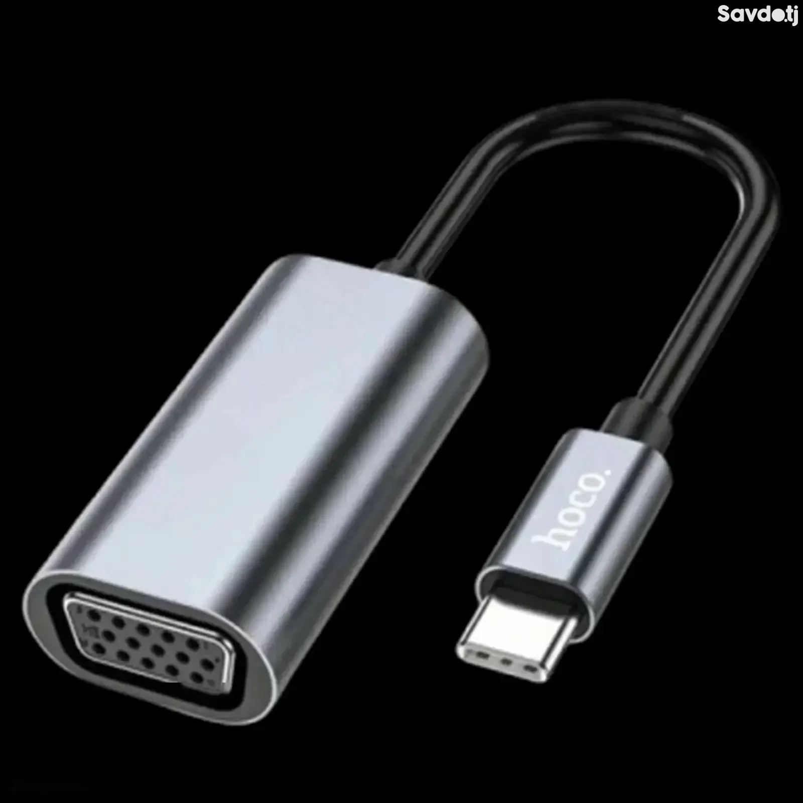 Кабель Носоo UA21 Type-C to HDMI 13см серый