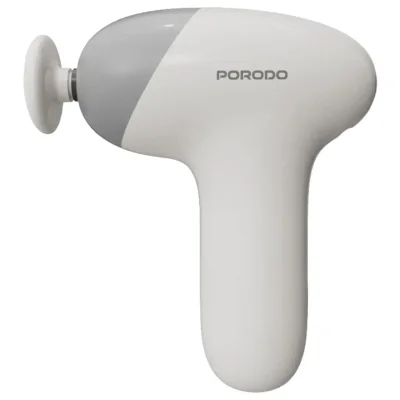 Мини массажер Porodo Lifestyle Cordless Mini Massage Gun , бежевый