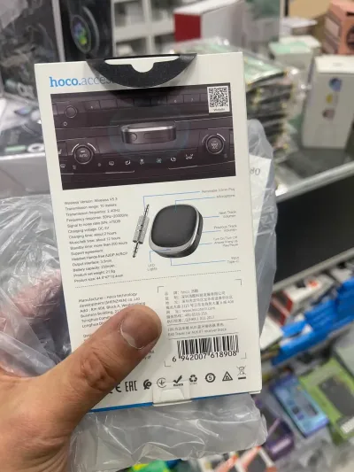 Ресивер Bluetooth FM transmitter Hoco E80 — миниатюра 2
