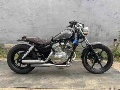Мотоцикл Yamaha250 retro — миниатюра 1