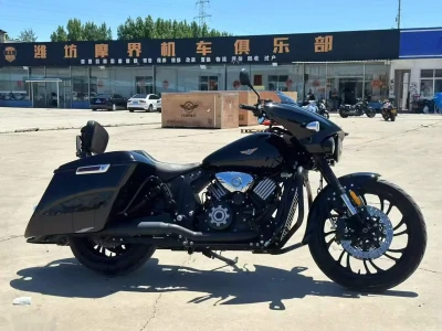 Мотоцикл Harley 650 на заказ — миниатюра 1