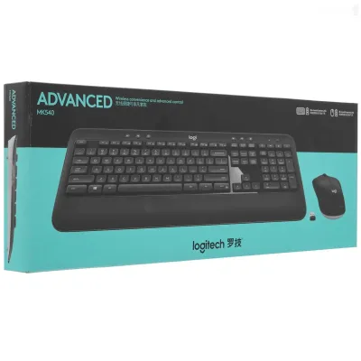 Беспроводная клавиатура и мышь Logitech MK540 Advanced чёрный